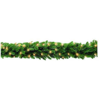 Триумф гирлянда хвойная TRIUMPH TREE, Нормандия, 270*33 см, 96 ламп, темно-зеленая